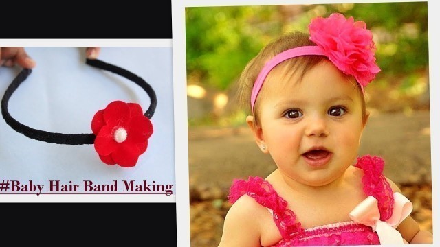 'Headbands for babies and toddlers from old clothes Tutorial: 4 cute styles'