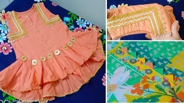 'Homemade baby girl summer dresses / eid dresses ideas/ eid dresses/ how to make dresses at home 2021'