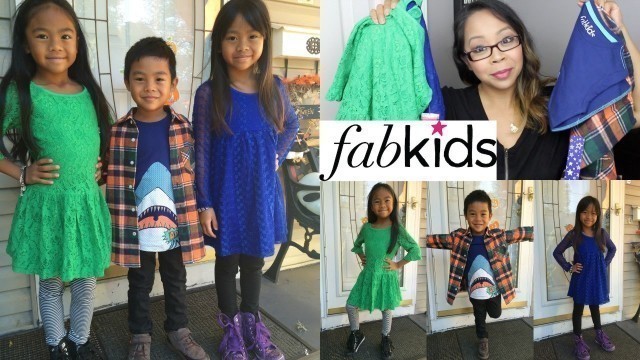 'FAB KIDS - September Picks (3 outfits & 3 shoes) | MommyTipsByCole'