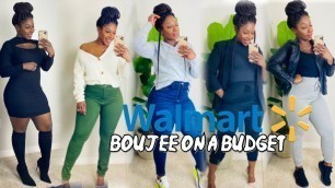 'WALMART WINTER TRY ON HAUL 2021 | BOUJEE ON A BUDGET | AFFORDABLE FASHION #Walmart'