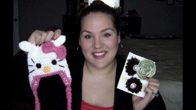 'Rosie Posie Fashion Giveaway! ~Hello Kitty Hat & Newborn Vintage Headbands~'