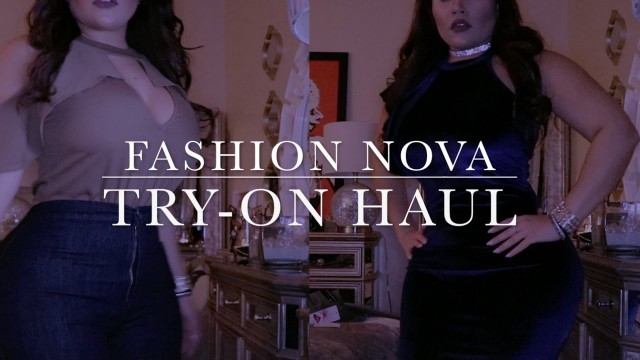 'Fashion Nova Try-On Haul: Curvy Girl Edition'