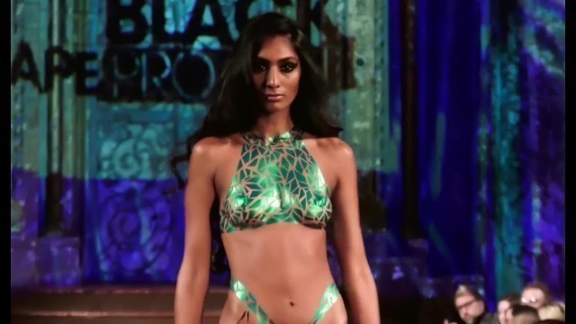 'The Black Tape Project at New York Fashion Week | Bikini fashion show 2020'