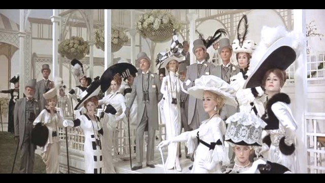 'Ascot horse race ~ Audrey Hepburn & Rex Harrison (My Fair Lady, 1964)'