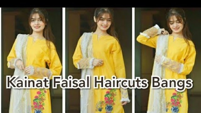 'Stylish & Fashionable Girl Kainat Faisal Dresses//Pictures//Makeup look//Hairstyle//Tik Toker...'