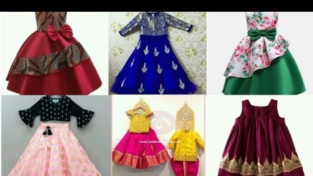 'LATEST VERY ATTRACTIVE SILK DRESSES DESIGNS 2021 | STYLISH LITTLE GIRL SILK DRESS DESIGNS 2021-22'