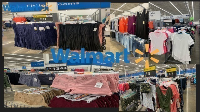 'Walmart shop with me ❤️New Finds‼️Walmart Clothing'