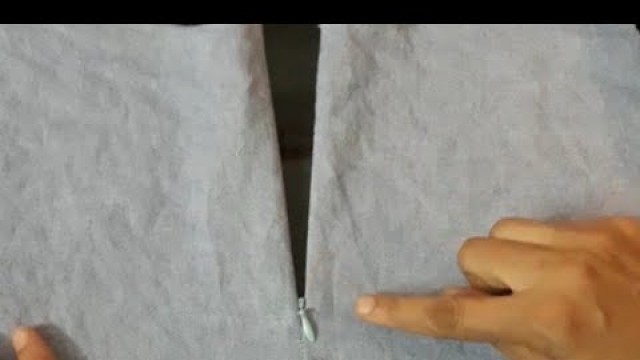 'How to Attach invisible Zipper. Easiest way