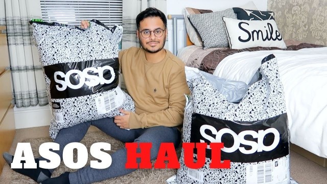 'HUGE ASOS Mens Try on Haul | Winter Outfit Ideas | Menswear Streetwear Fashion'