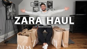 'HUGE $1000 ZARA HAUL | MEN\'S FASHION'