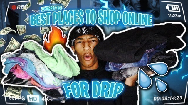 'Top 5 BEST Underrated Places To Shop Online For Clothes *Drip* 