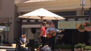 'Music at Fashion Mall Orange County In front of Great Maple'