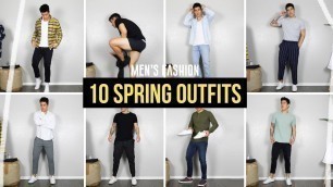 '10 spring outfit ideas for 2020 | men\'s fashion | jairwoo'