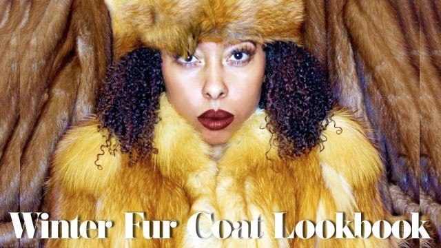 'Winter Fur Coat Lookbook 2018'