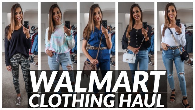 'HUGE WALMART CLOTHING HAUL | AFFORDABLE WINTER + SPRING OUTFITS'