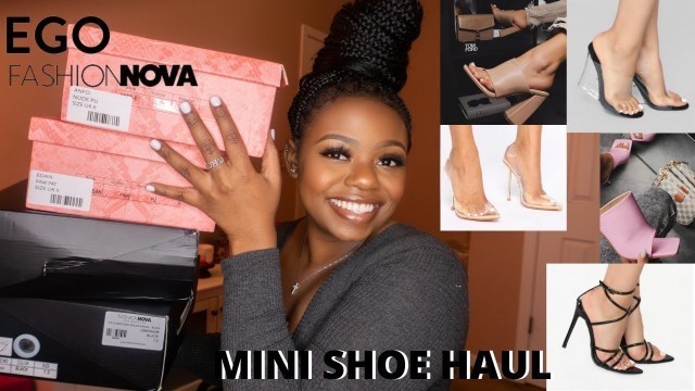 'FASHION NOVA + EGO SHOES TRY ON HAUL SPRING 2020 | AYANNA L. HILL'