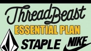 'ThreadBeast Essential Plan Men\'s Streetwear Clothing Subscription Box'