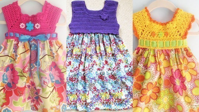 'Crochet Little Girl Dress Design Ideas/ Summer Crochet Frocks/ Outfits/Ideas,'