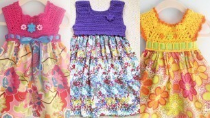 'Crochet Little Girl Dress Design Ideas/ Summer Crochet Frocks/ Outfits/Ideas,'