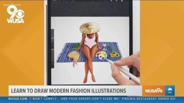 'Tap into your creative side and learn to draw fashion'