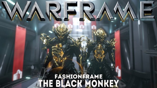 'Warframe : Wukong Prime - Fashionframe - The Black Monkey'