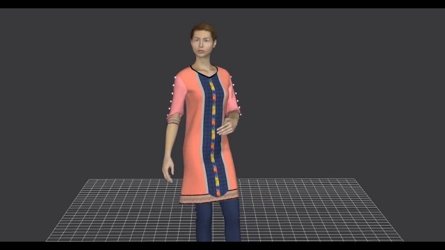 'CLO 3D Virtual Fashion: Animation of a fashion show'