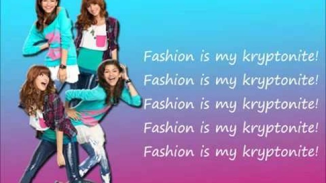 'Fashion Is My Kryptonite Letra   Bella Thorne y Zendaya'