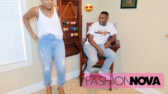 'Boyfriend Rates My Outfits〡Ft. FASHION NOVA'