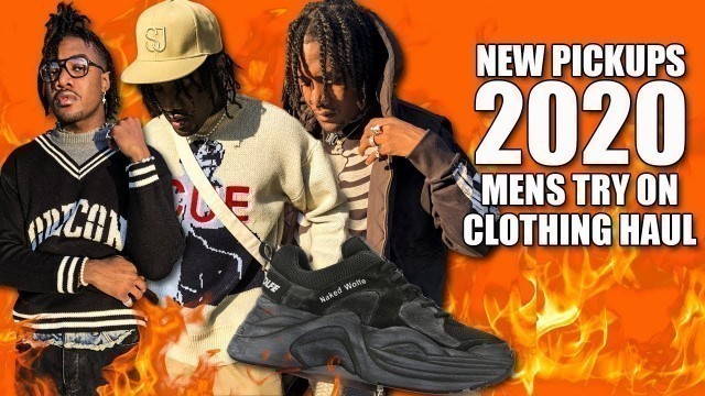 'CRAZY! Men’s Clothing Haul 2020 | NEW PICKUPS (Men’s Fashion & Streetwear)'