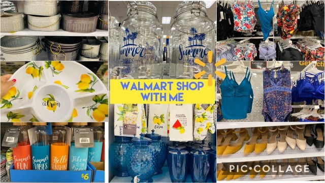 'WALMART SHOP WITH ME // SUMMER FASHION 2020 / KIDS CLOTHING / KITCHEN & HOME DECOR / WALMART CANADA'