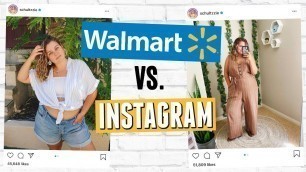 'I Styled Walmart Clothes (and tricked my instagram followers)'