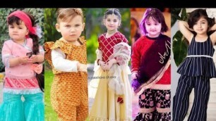 'Top Beautiful Baby Girl Eid  Collation 2021/Trendy Little Girl  Dress stitching ideas'