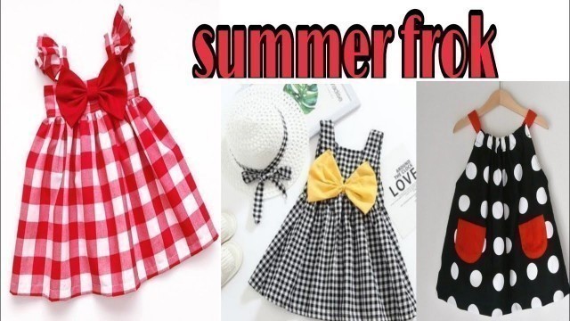 '#summer #dress #babyfrok #fashiondesigning #shortvideo, beautiful and stylish little girl frok.'