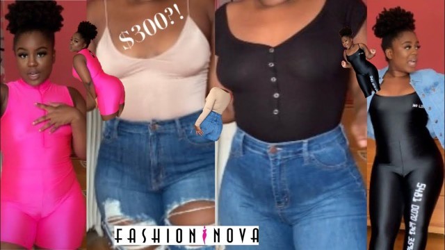 'HUGE FASHION NOVA TRY-ON HAUL| Back to school | Valentina Wanji'