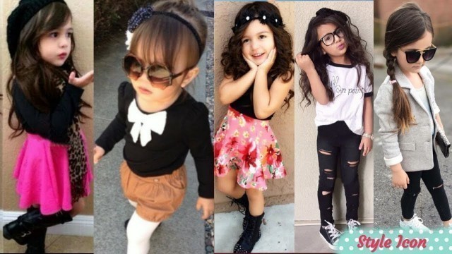 'Cute Little Baby Girl Dress Up Style