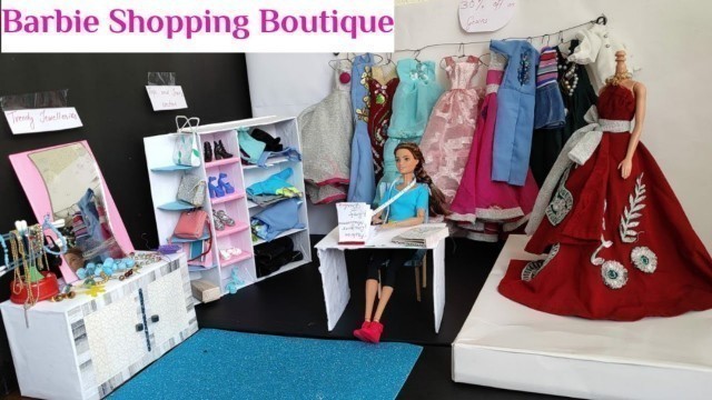 'Barbie goes shopping for clothes| Barbie eid shopping (Episode - 2) @Mumtaz Doll Crafts'