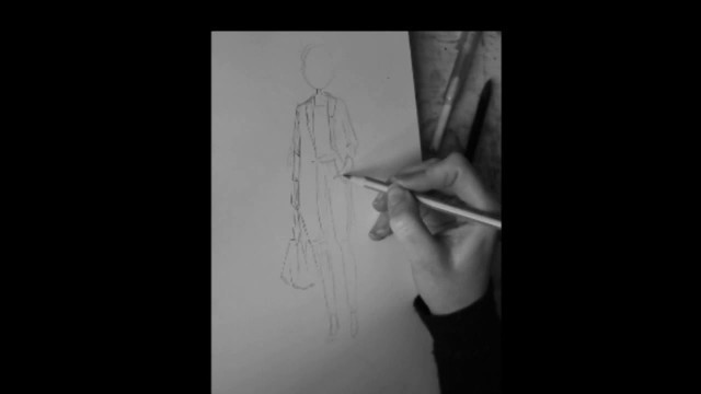 'How I Draw A Fashion Sketch Time Lapse'