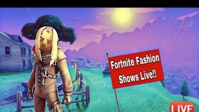 'Fortnite Creative Fashion Show Right Now!!! JOIN UP!!!'