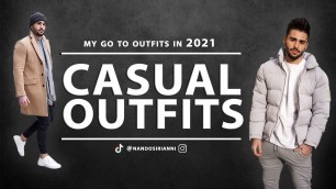 'CASUAL STREETWEAR OUTFITS | MEN\'S FASHION'