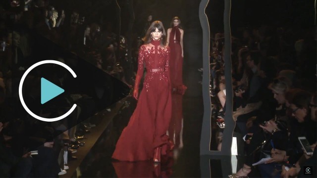 'ELIE SAAB Autumn Winter 2015   Paris Fashion Show'