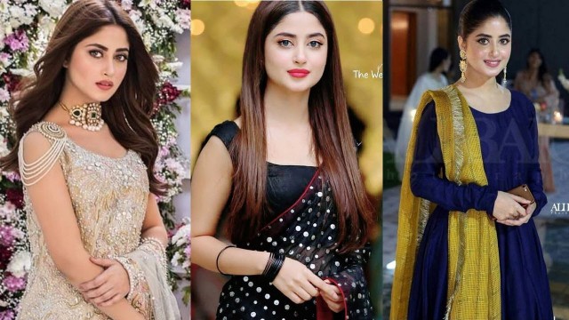 'Sajal Ali Wedding Pictures | Sajal Ali Dress Designs | Designer Dresses Of Sajal Ali Collection'