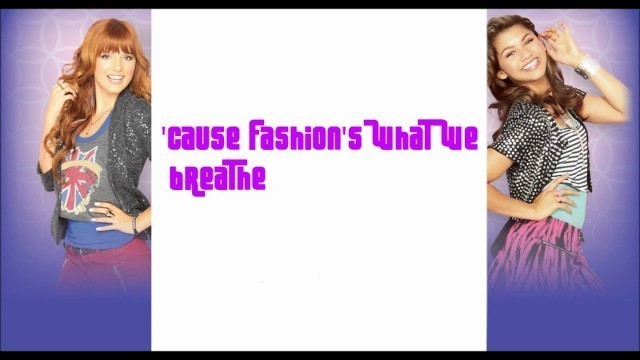 'Fashion Is My Kryptonite - Mini Lyrics XD'