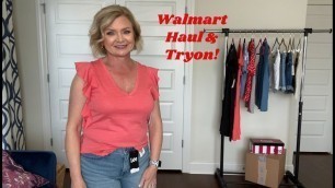 'Huge Walmart Haul! // Spring Summer Clothes // Help Me Decide!'