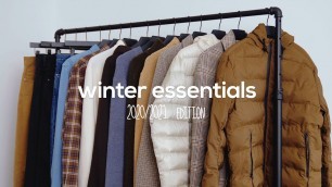 'How to Build an Essential Winter Wardrobe | Men\'s Fashion 2020/2021'