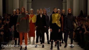 'Nadia YURKIV. Показ коллекции AW 2017-18 на 40 Ukrainian Fashion Week. Fresh Fashion'