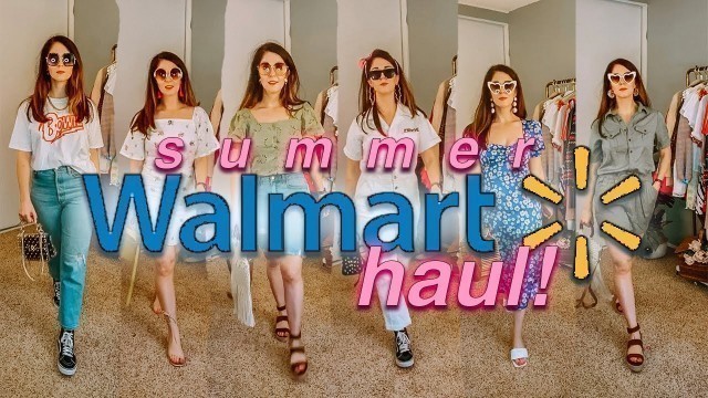 'HUGE WALMART TRY ON HAUL 2020 | AFFORDABLE OUTFITS FOR SUMMER 2020'