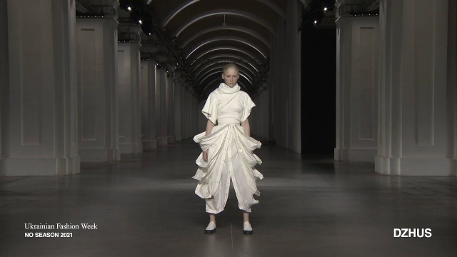 'DZHUS AW21 Phygital Show at Ukrainian Fashion Week'