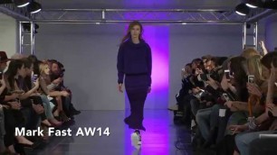 'Mark Fast 2014 Fall Winter | London Fashion Week | C FASHION'