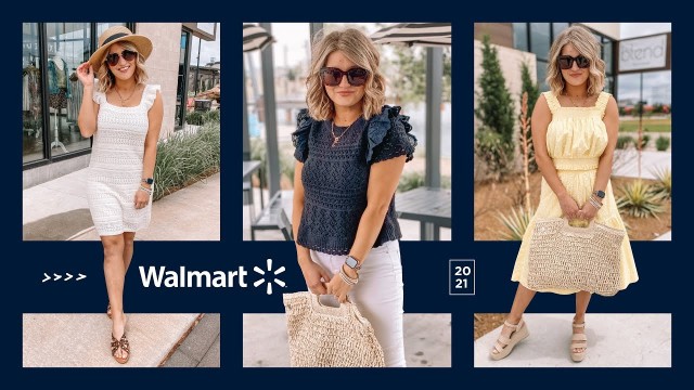 'WALMART HAUL 2021 | SPRING/SUMMER | Walmart Try On Clothing Haul #WalmartFashion'