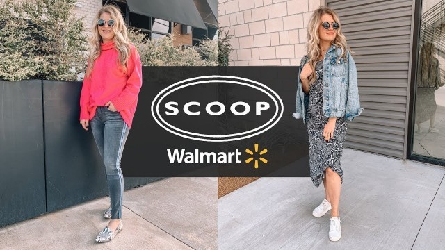 'NEW WALMART FALL FASHION LINE! Scoop Try On + Review'